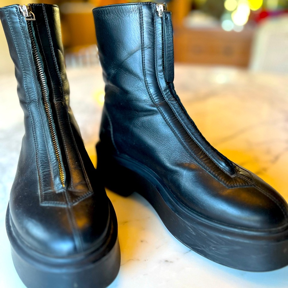 The Row Zipped Boots